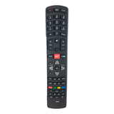 Control Remoto P/ Led Smart 3d Tcl / Hitachi / Jvc / Noblex 