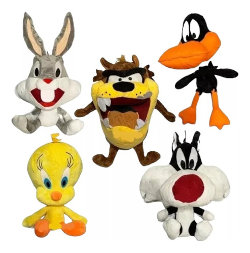 Hermosos Peluche De Looney Tunes Varios Personajes C/u