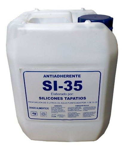 Antiadherente Silitap Si-35 Teflón Líquido 5 Litros