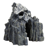 Cráneo Acuático Montaña Decoración Acuario Cueva P