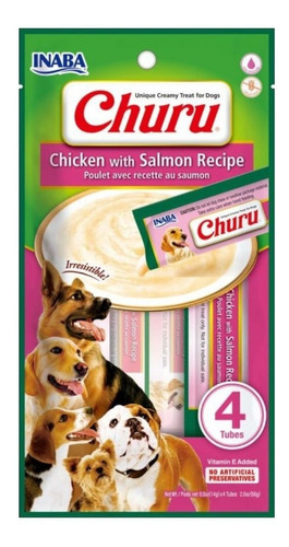 Churu De Pollo Con Salmon Para Perros - Usa613