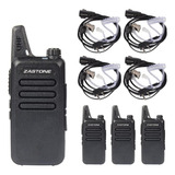 Radios Bidireccionales Recargables De Largo Alcance X6 Con A