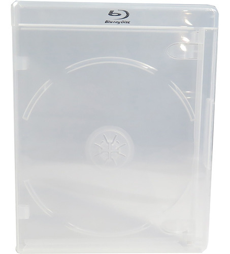 25 Estojo Capa Caixa Box Bluray Transparente Elite Com Logo