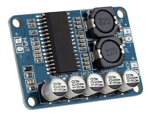 Modulo Amplificador De Audio 30w Mono Tda8932 Arduino Pic