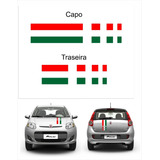 Kit Adesivos Italia Capo E Traseira Fiat Palio Ca7693