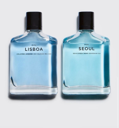 Pack Zara Seoul + Lisboa Edt - 2x100ml