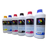 6 Litro Tinta Universal Eps Hp Can Br  Dye Pigmentada Dye