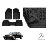 Tapetes Uso Rudo Mercedes Benz C230 2002 Rubber Black