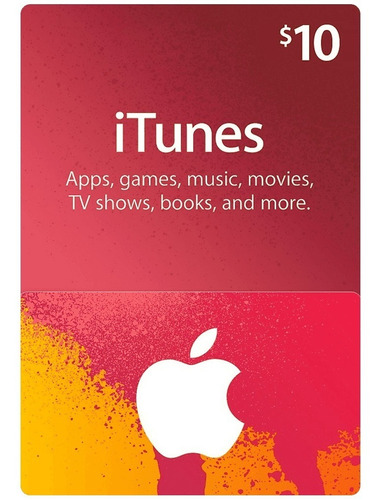 Tarjeta Itunes Apps Store 10 Usd Usa Envio En Minutos