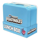 Lonchera Mr Beast Azul Y Rosa Original Lunch Box Nueva