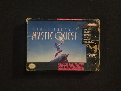 Final Fantasy Mystic Quest Con Caja