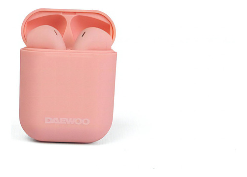 Auricular Inalámbrico Bluetooth 5.0 Tws Daewoo Prix Rosa