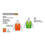 Chaleco De Seguridad Verde - Naranja 5 Pz Pretul - 21023