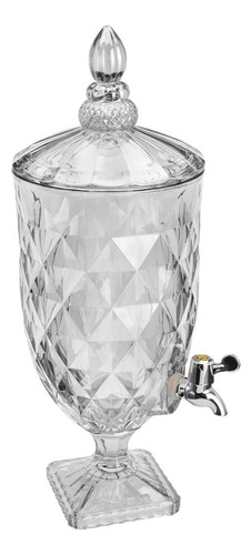 Suqueira De Vidro 5l Diamond Transparente 6775 Lyor