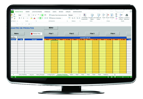 Planilha Controle De Estoque / Gestão De Estoque