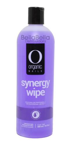 Synergy Wipe Limpiador Terminado De Uñas Organic 16oz