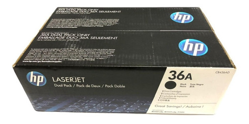 Toner Original Hp 36ad Black Cb436ad Nuevo Facturado