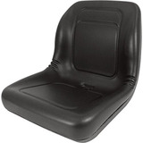 Cortadora De Césped, Jardín Tractor Utv / Atv Asiento Negro 