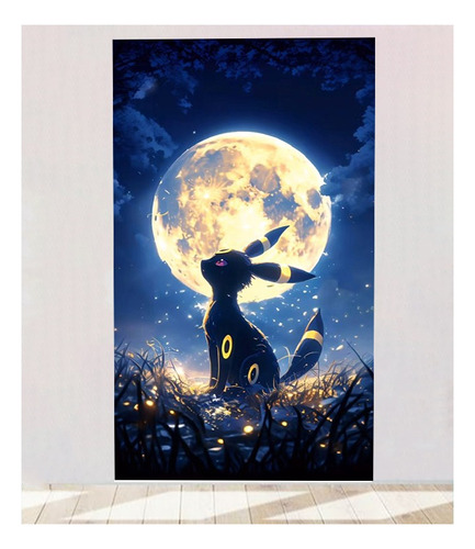 Cuadro Decorativo Pokemon  Anime  29x50 Cm Sala