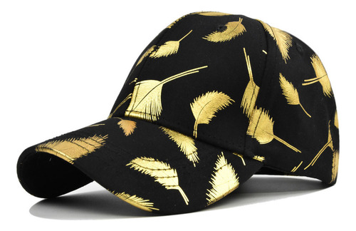 Gorra De Béisbol Con Estampado De Pan De Oro Ajustable