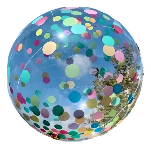 Globos Burbujas De 45cm  R18 Con Confeti X5 Unidades