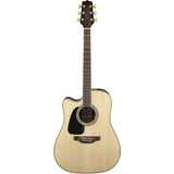 Guitarra Eléctrica Takamine Gd51 Lh Para Zurdos, Tapa Folk, Color Natural