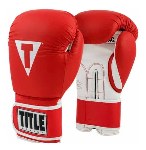 Guantes De Box Title Pro Style Piel  12 Y 14oz Palomares Fpx | Envío gratis