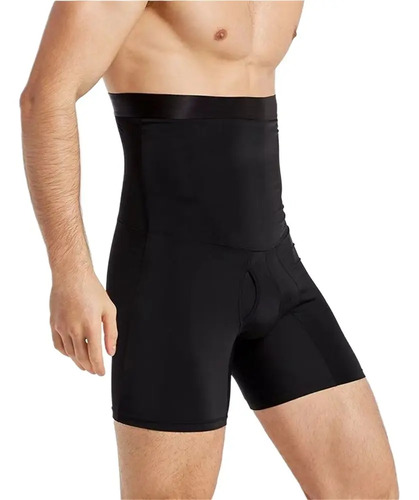 Hombre Shorts Faja Moldeador Abdomen Reductor Boxer Elástica