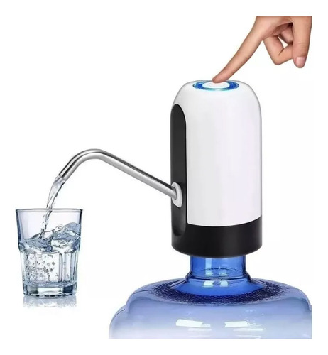 Bomba Dispenser De Agua Para Bidondes Recargable Usb