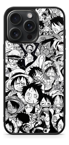 Funda One Piece Monkey D. Luffy Collage