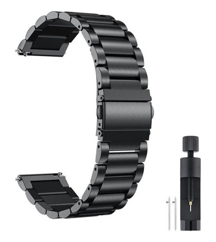 Correa Metálica Para Samsung Galaxy Watch3/gears3 46mm-22mm