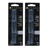 2 Packs - Fountain Pen Cruz Recargas De Cartuchos De Tinta, 