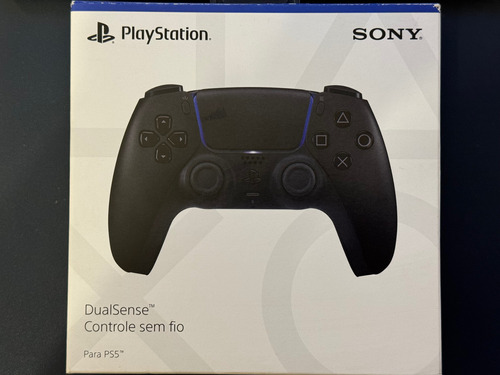 Controle Sem Fio Dualsense Playstation 5 Preto - Cfi-zct1w
