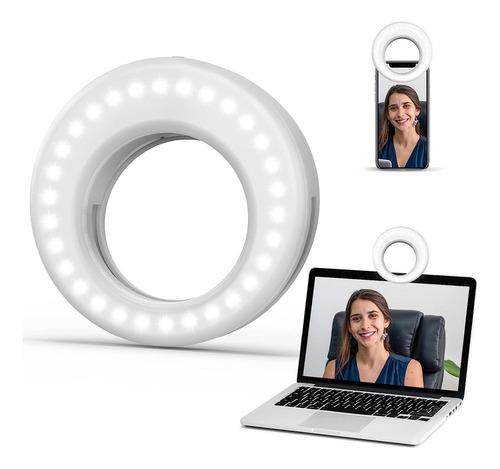 Anillo De Luz Led Qiaya Para Selfi, Luz Circular, Para Te...