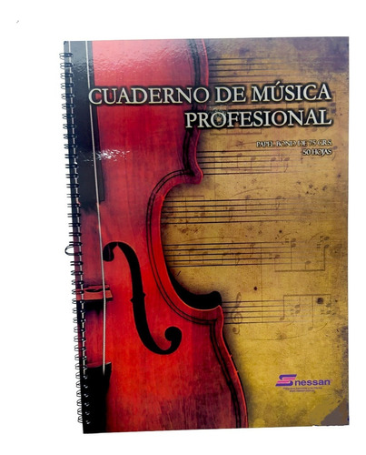 Cuaderno De Música Nessan X 50 Hojas