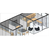 Revit - Biblioteca Dry Wall, Divisórias E Painéis