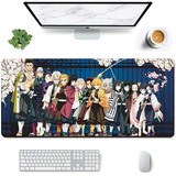 Mouse Pad Gamer Demon Slayer Anime Goma Antideslizante Xl