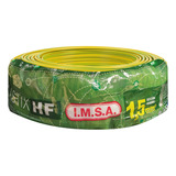 Cable Unipolar 1,50mm Lsoh Ver/am Imsa (x 100mt)