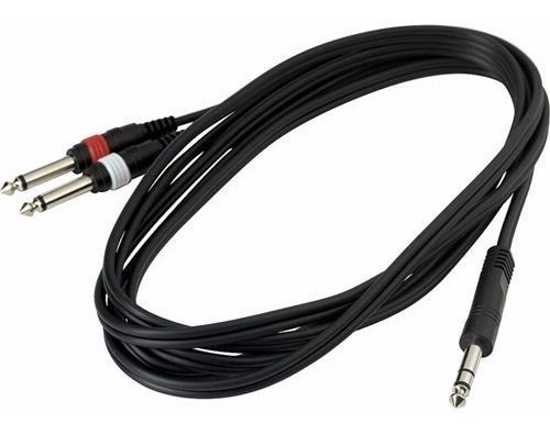 Cable Audio Video Warwick 20924 1 Plug Estéreo 2 Plug Mono