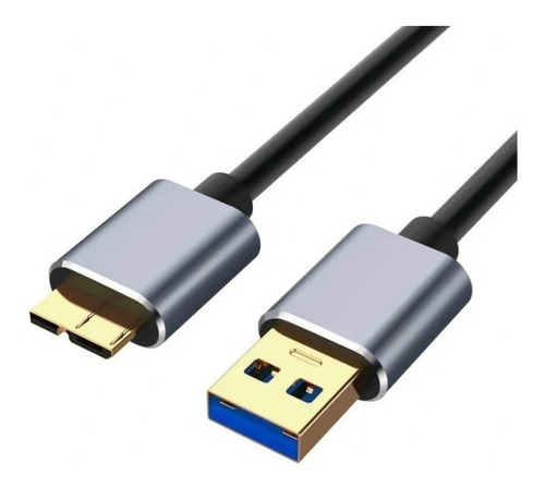 Cable Usb 3.0 A Micro B Para Disco Duro Externo 3.1 5gb/3a