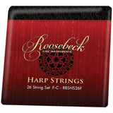 Cuerdas Para Arpas Nylon Roosebeck Harp String F-c Set 26