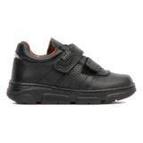 Zapatos Escolar Niño Piel Negro Velcro Dogi 6329 18-21½ Gnv®