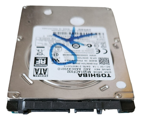 Disco Duro 320gb Toshiba Sata Lll (mq01acf032)