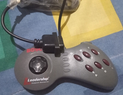 Controle Gamepad Leadership Para Pcs Antigos Serial