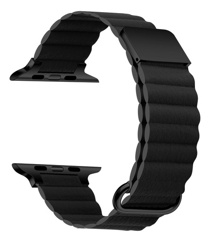 Correa Magnética Para Apple Watch Ultra Pulsera De Cuero Y