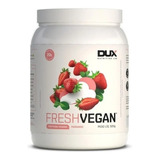 Freshvegan Duxnutrition, Proteina Vegana Sabor Morango - Pote 520g
