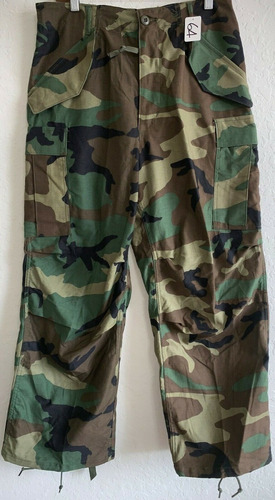 Pantalón Camuflado Militar Us Army Woodland Marine Made Usa