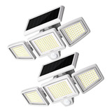 Luces Solares Para Exteriores, 210 Led De 2500 Lmenes, Luces