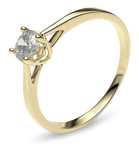 Anillo De Compromiso Agatha De Amelie Joyas Oro 14k