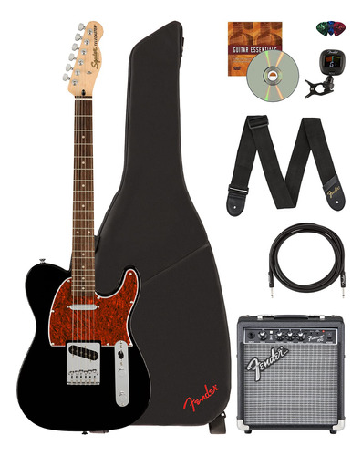 Paquete Fender Squier Affinity Telecaster Con Amplificador .
